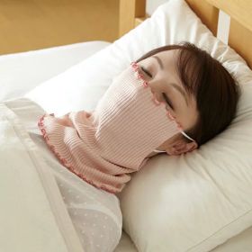 【期間限定】【メール便・定形外郵便等で送料無料】シルク98%マスク＆ネックカバー