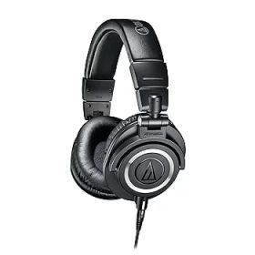 【中古】オーディオテクニカ ATH-M50x プロフェッショナルモニターヘッドホン 有線 DTM レコーディング ミックス マスタリング DJ 宅録 【国内正規品】ブ