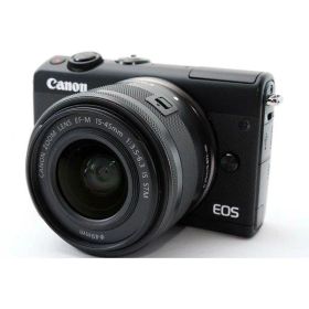 【中古】キヤノン Canon EOS M100 ブラック レンズキット ブラック 美品 付 カメラ 中古 人気 おすすめ 高画質
