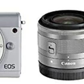 【中古】（新古品） Canon ミラーレス一眼カメラ EOS M100 ダブルレンズキット ホワイト EOSM100WH-WLK
