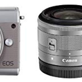 【中古】「非常に良い」Canon ミラーレス一眼カメラ EOS M100 ダブルレンズキット (グレー) EOSM100GY-WLK