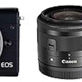 【中古】【39shop】Canon★ミラーレス一眼カメラ EOS M100 ダブルレンズキット ブラック EOSM100BK-WLK（良い）