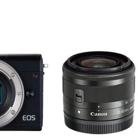 【中古】Canon ミラーレス一眼カメラ EOS M100 ダブルズームキット ブラック EOSM100BK-WZK