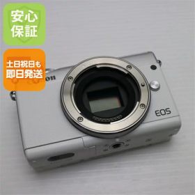 【中古】 新品同様 EOS M100 ホワイト 安心保証 即日発送 本体 ミラーレス一眼 土日祝発送OK