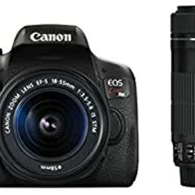 【中古】(非常に良い)Canon デジタル一眼レフカメラ EOS Kiss X8i ダブルズームキット EF-S18-55mm/EF-S55-250mm 付属 EOSKISSX8I-WKIT