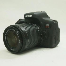【中古】 (キヤノン) Canon EOS KISS X8I+EF-S 18-55/3.5-5.6 IS STM【中古レンズ AFレンズ】 ランク：B