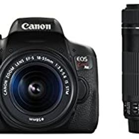 【中古】Canon デジタル一眼レフカメラ EOS Kiss X8i ダブルズームキット EF-S18-55mm/EF-S55-250mm 付属 EOSKISS