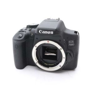 【中古品】《良品》Canon EOS 750D ボディ（EOS Kiss X8i 海外モデル）【ファインダー部品交換/各部点検済】【海外仕様機】[デジタルカメラ]