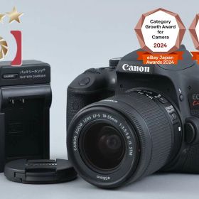 【中古】Canon キヤノン EOS Kiss X8i EF-S 18-55 IS STM レンズキット シャッター回数僅少
