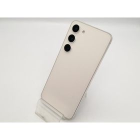 【中古】SAMSUNG 海外版 【SIMフリー】 Galaxy S23 クリーム 8GB 256GB SM-S9110【大須アメ横】保証期間１ヶ月【ランクB】