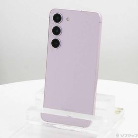 〔中古〕SAMSUNG(サムスン) Galaxy S23 256GB ラベンダー SC-51D docomo SIMフリー〔344-ud〕