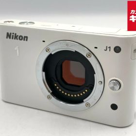 【中古】 【並品】 ニコン Nikon 1 J1 ボディ ホワイト 【ミラーレス一眼】