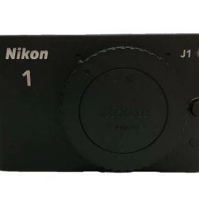 【中古】Nikon ミラーレス一眼カメラ Nikon 1 (ニコンワン) J1 (ジェイワン) 標準ズームレンズキット ブラックN1 J1HLK BK