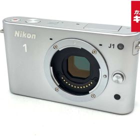 【中古】 【良品】 ニコン Nikon 1 J1 ボディ シルバー 【ミラーレス一眼】