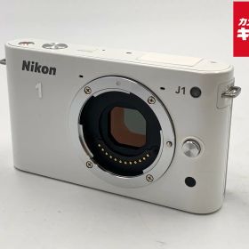 【中古】 【良品】 ニコン Nikon 1 J1 ボディ ホワイト 【ミラーレス一眼】