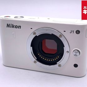 【中古】 【難あり品】 ニコン Nikon 1 J1 ボディ ホワイト 【ミラーレス一眼】