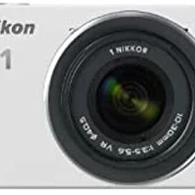 【中古】Nikon ミラーレス一眼カメラ Nikon 1 (ニコンワン) J1 (ジェイワン) 標準ズームレンズキット ホワイトN1 J1HLK WH