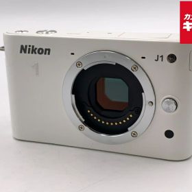 【中古】 【難あり品】 ニコン Nikon 1 J1 ボディ ホワイト 【ミラーレス一眼】