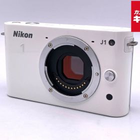 【中古】 【並品】 ニコン Nikon 1 J1 ボディ ホワイト 【ミラーレス一眼】
