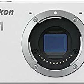 【中古】【非常に良い】Nikon ミラーレス一眼カメラ Nikon 1 J1 ホワイト ボディ