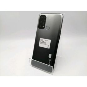 【中古】Oppo ymobile 【SIMフリー】 OPPO Reno5 A シルバーブラック 6GB 128GB A101OP【ECセンター】保証期間１ヶ月【ランクB】