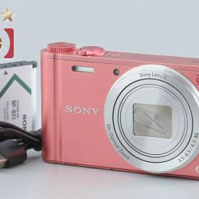 【中古】SONY ソニー Cyber-shot DSC-WX350 ピンク コンパクトデジタルカメラ 多言語対応