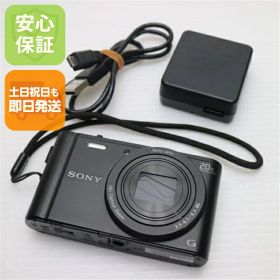 【中古】 美品 DSC-WX350 ブラック 安心保証 即日発送 デジカメ SONY 本体 土日祝発送OK