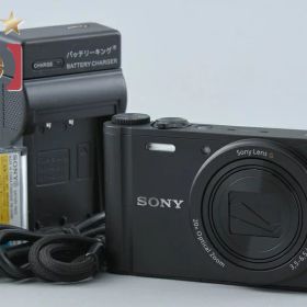【中古】SONY ソニー Cyber-shot DSC-WX350 ブラック コンパクトデジタルカメラ 多言語対応