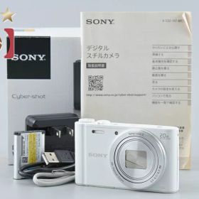 【中古】SONY ソニー Cyber-shot DSC-WX350 ホワイト コンパクトデジタルカメラ 元箱付き 多言語対応