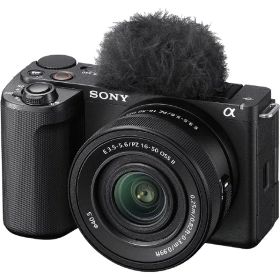 SONY デジタル一眼カメラ・パワーズームレンズキット α VLOGCAM ZV-E10 II ブラック ZV-E10M2K B (納期目安2-3週間) ZVE10M2KB