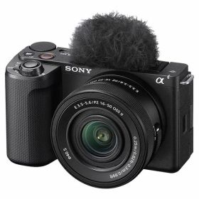 【中古】【1年保証】【美品】SONY VLOGCAM ZV-E10 II パワーズームレンズキット (PZ 16-50mm II) ブラック [ZV-E10M2K B]