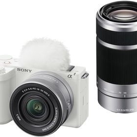 【中古】SONY ソニー VLOGCAM ZV-E10 II ダブルズームレンズキット ホワイト [ZV-E10M2X W]