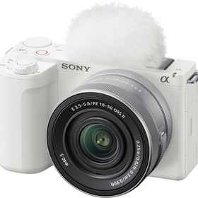【中古】SONY ソニー VLOGCAM ZV-E10 II パワーズームレンズキット ホワイト [ZV-E10M2K W]