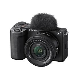 SONY ソニー デジタル一眼カメラ α アルファ VLOGCAM ZV-E10 II パワーズームレンズキット ZV-E10M2K-B ブラック【送料無料】【KK9N0D18P】