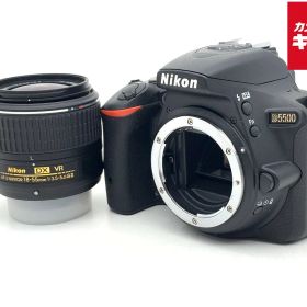 【中古】 【良品】 ニコン D5500 18-55 VR II レンズキット ブラック 【デジタル一眼レフ】