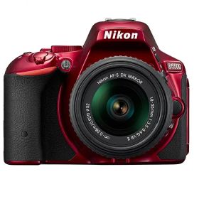 【中古】【1年保証】【美品】Nikon D5500 18-55mm VR II レンズキット レッド