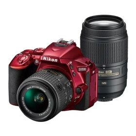 【中古】【1年保証】【美品】Nikon D5500 18-55mm 55-300mm ダブルズームキット レッド