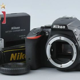 【中古】Nikon ニコン D5500 ブラック デジタル一眼レフカメラ