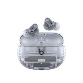 Beats Studio Buds + ワイヤレスノイズキャンセリングイヤフォン 内蔵マイク、耐汗仕様 Bluetoothイヤフォン、空間オーディオ - トランスペアレント