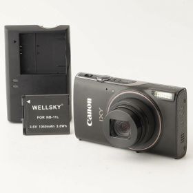 キヤノン Canon IXY 650 ブラック 12x IS 光学ズーム 手ブレ補正