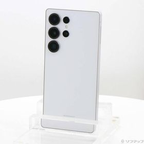 〔中古〕GALAXY Galaxy S25 Ultra 256GB チタニウムホワイトシルバー SM-S938QZSASJP SIMフリー〔297-ud〕