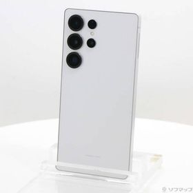 〔中古〕SAMSUNG(サムスン) 〔展示品〕 Galaxy S25 Ultra 256GB チタニウムホワイトシルバー SM-S938QZSASJP SIMフリー〔344-ud〕