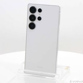 〔中古〕SAMSUNG(サムスン) 〔展示品〕 Galaxy S25 Ultra 256GB チタニウムホワイトシルバー SM-S938QZSASJP SIMフリー〔348-ud〕