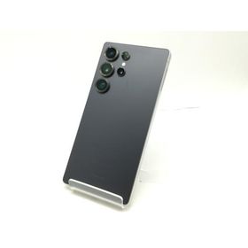 【中古】SAMSUNG au 【SIMフリー】 Galaxy S25 Ultra チタニウムブラック 12GB 512GB SCG32【広島】保証期間１ヶ月【ランクB】