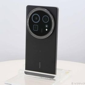 〔中古〕SHARP(シャープ) AQUOS R9 pro 512GB ブラック SH-54E docomo SIMフリー〔262-ud〕