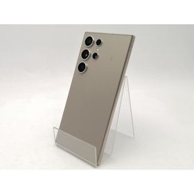 【中古】SAMSUNG au 【SIMフリー】 Galaxy S24 Ultra チタニウムグレー 12GB 256GB SCG26【ECセンター】保証期間１ヶ月【ランクC】
