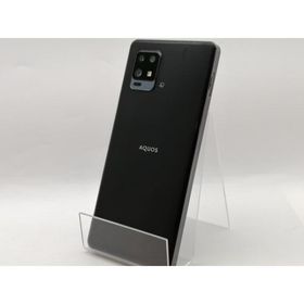 【中古】SHARP SoftBank 【SIMフリー】 AQUOS zero6 ブラック 8GB 128GB【津田沼】保証期間１ヶ月【ランクC】