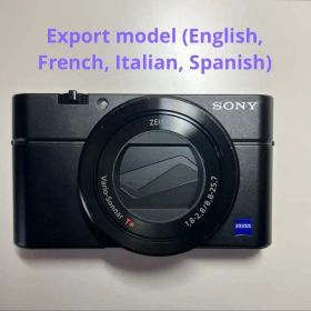 <輸出モデル> SONY Cyber-shot RX100 III 英語 仏語等
