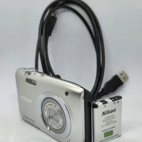 【スマホ転送OK】ニコン Nikon COOLPIX A100 シルバー