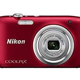 【中古】Nikon デジタルカメラ COOLPIX A100 光学5倍 2005万画素 レッド A100RD ggw725x